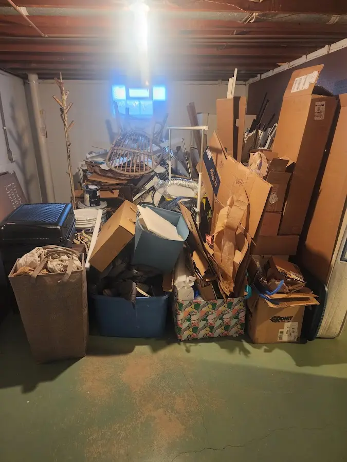 Roll-off dumpster container at job site for Construction Dumpster Rental in Somerton